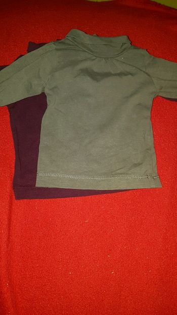 Lot 2 t-shirt 1 mois