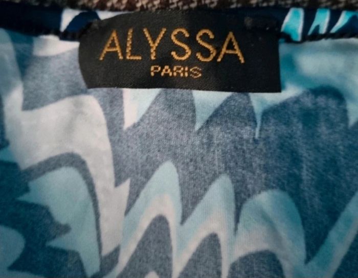 Blouse à motifs avec strass taille 40 - photo numéro 3