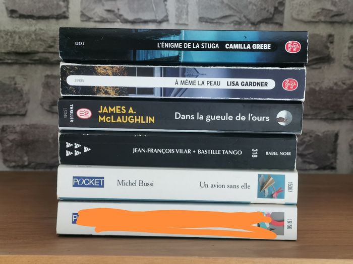 5 Thrillers format poche - Gardner Bussi Grebe - photo numéro 4