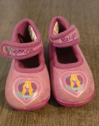 chausson rose raiponce Disney