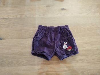 Short velours