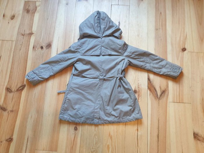 Trench déperlant gris fille 10 ans - photo numéro 2