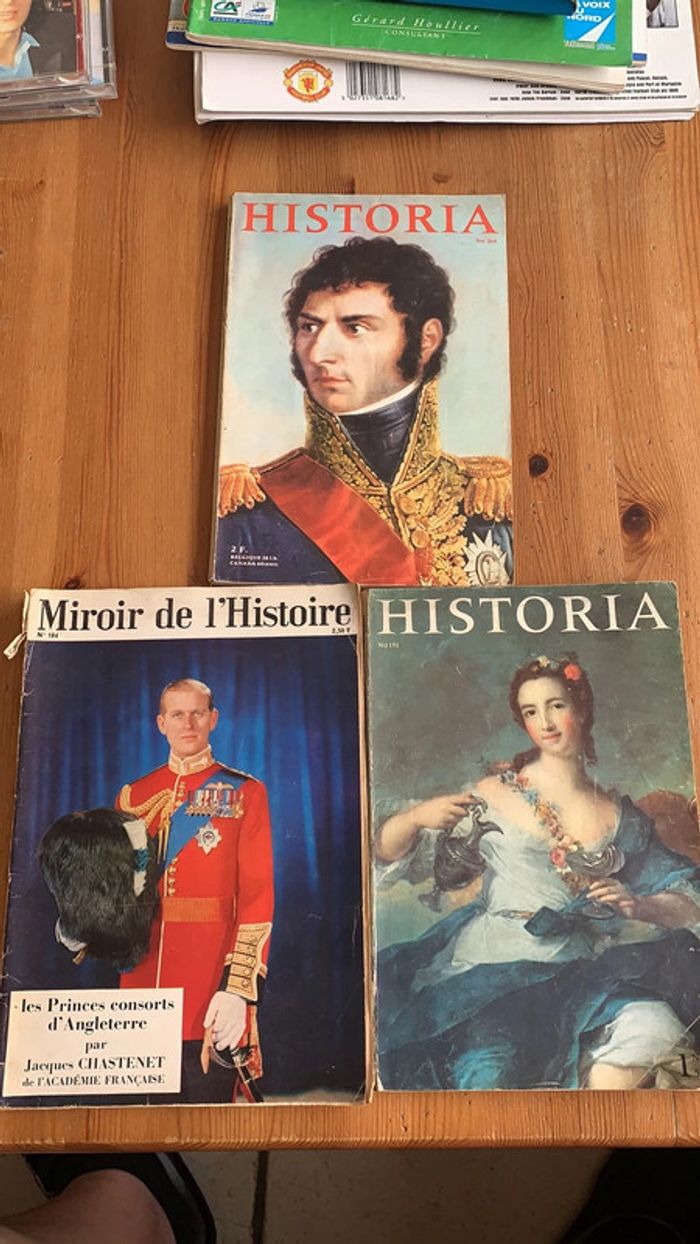 Historia 3 livres
