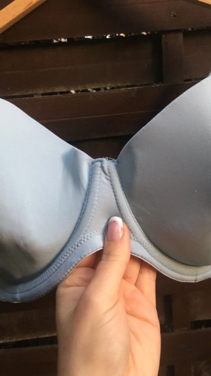 Soutien gorge bleu ciel - photo numéro 2