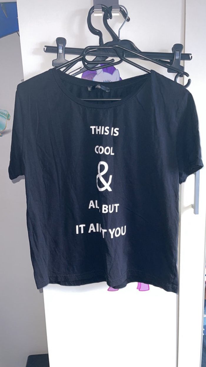 Lot de 4 t-shirt manches courtes taille M/L - photo numéro 3