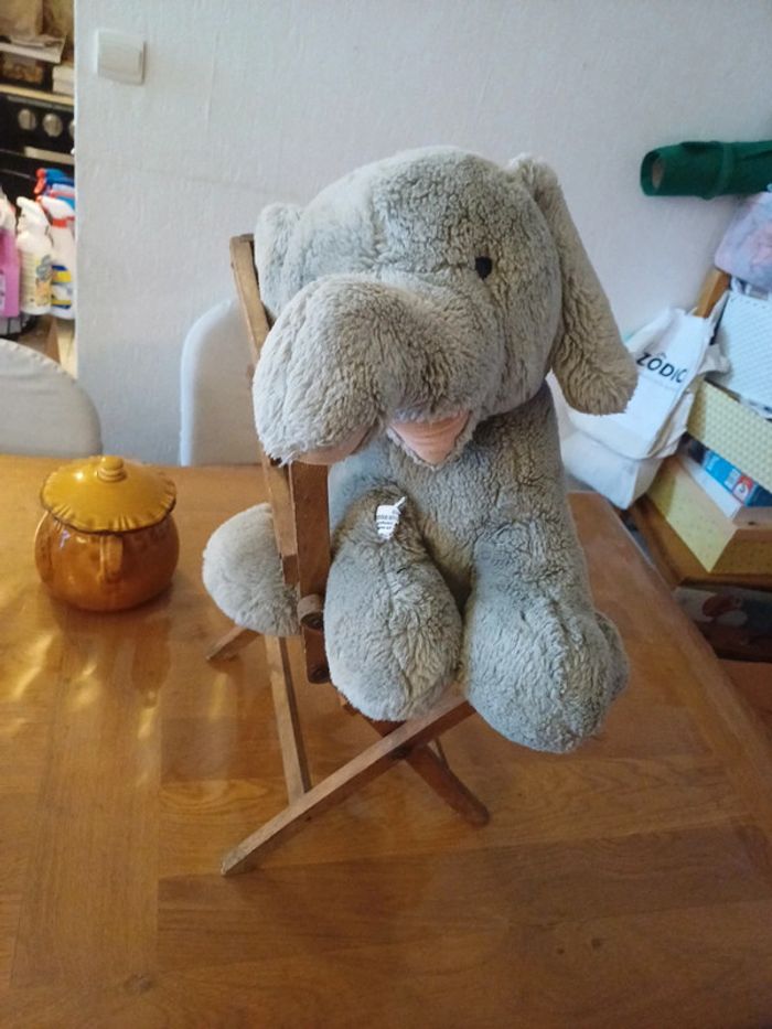 Peluche éléphant - photo numéro 2