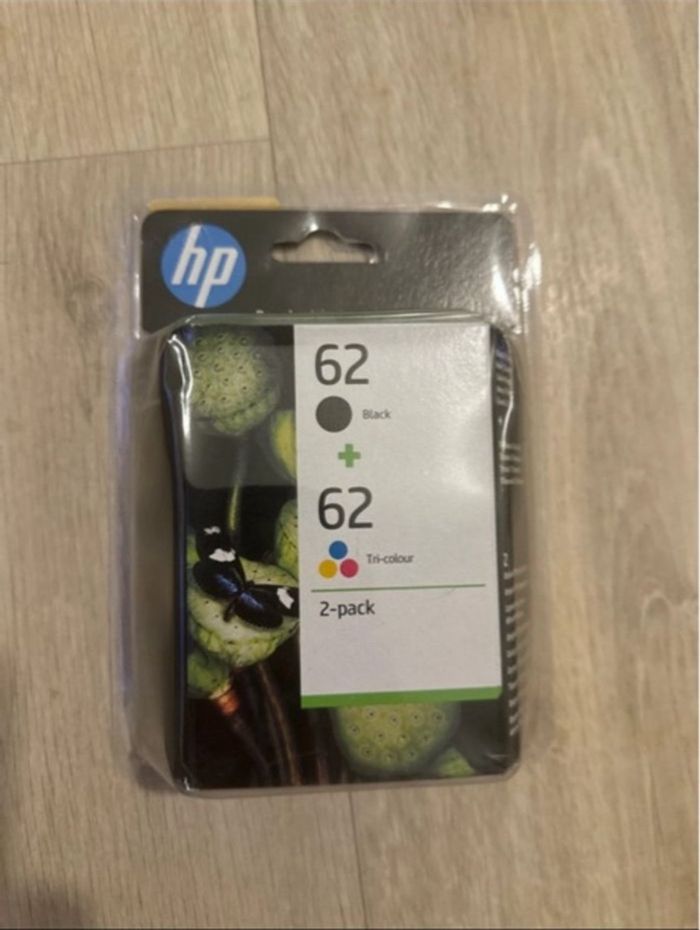Cartouche d’encre HP 62 neuves