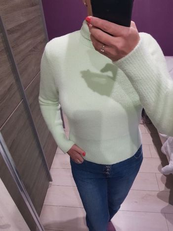 Magnifique pull col roulé tout doux taille 38 Zara