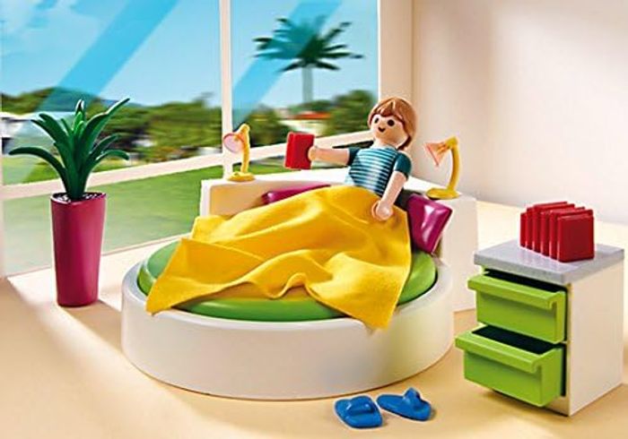 Playmobil 5583 city life Chambre avec lit rond - photo numéro 2