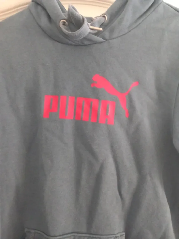 Sweat à capuche Puma taille 42 mais plutôt 38/40 - photo numéro 2