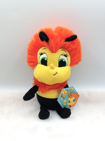 Peluche doudou abeille jaune orange noir UNBEELIEVABLES TCC global état neuf