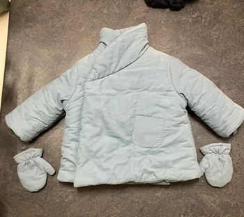 Manteau mixte 12/18mois