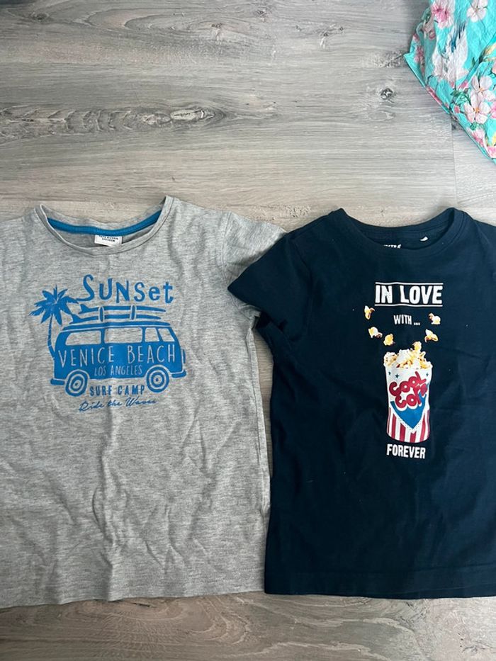 Lot teeshirt 5 ans garçon