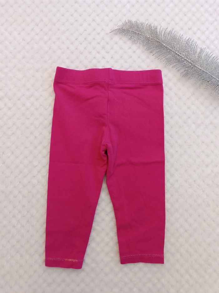 🔸 Legging rose fushia Orchestra – 12 mois fille 🔸 - photo numéro 4