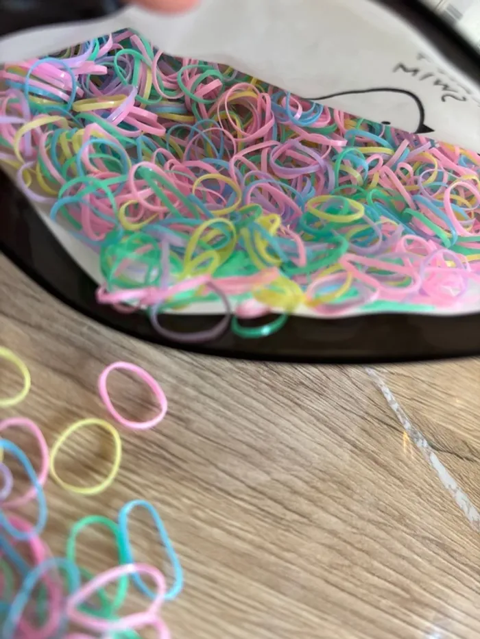 Élastique en plastique, multicolore n° 174 - photo numéro 3