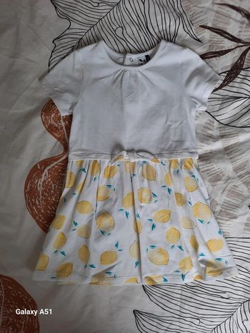 Robe 3 pommes citron