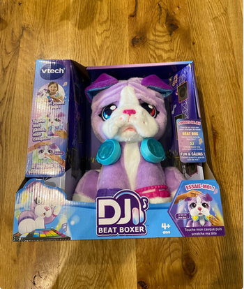 Vtech peluche interactive Dj beat boxer neuf