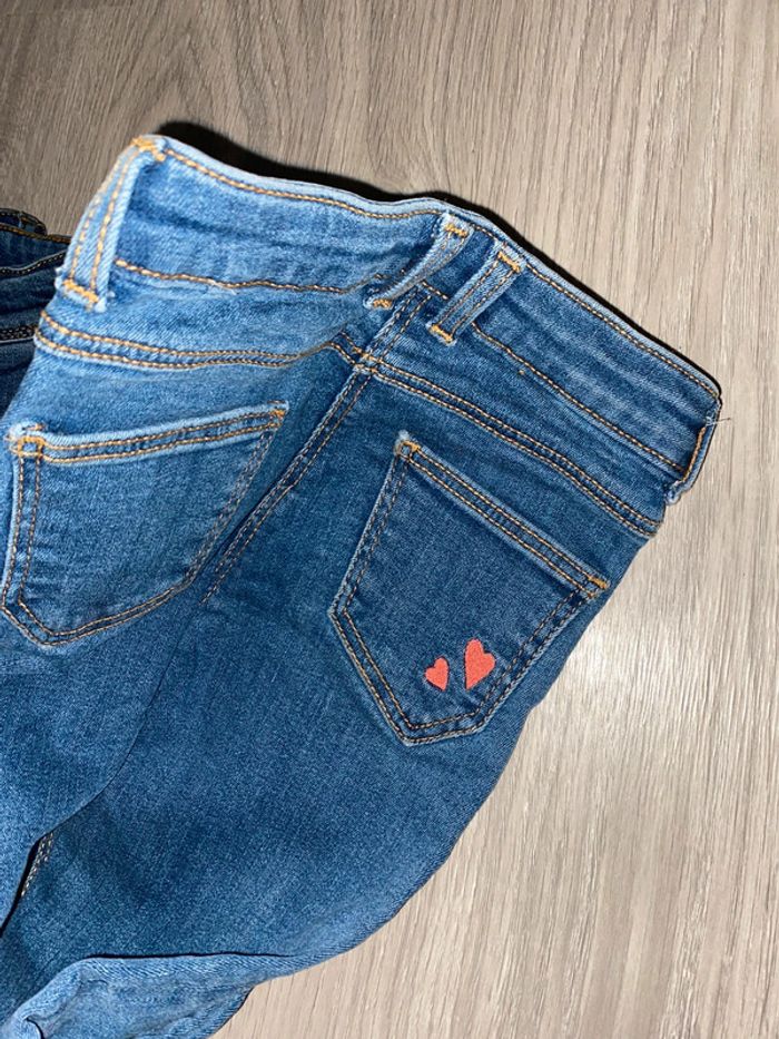 Lot de 2 jeans fille 6 ans - photo numéro 2