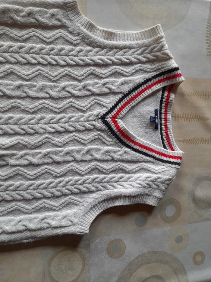 Pull sans manche femme taille M - photo numéro 3