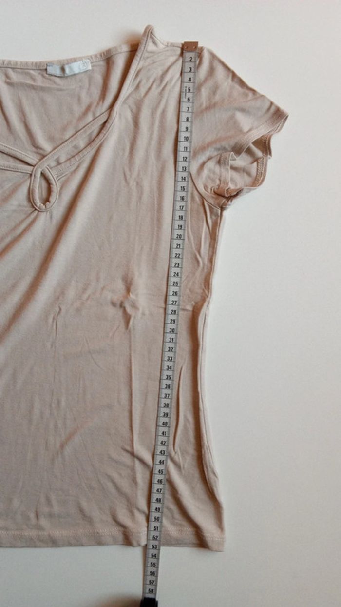 T-shirt col fantaisie - photo numéro 8