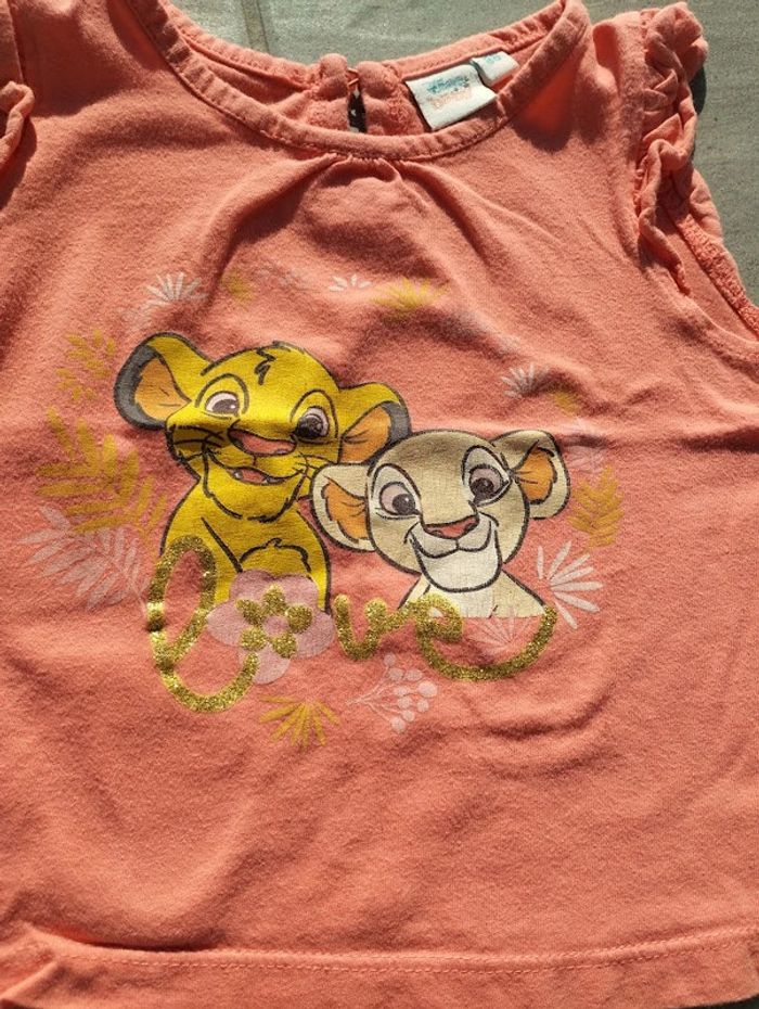 Lot n° 441 Débardeur Simba Nalla Disney Baby 18 mois - photo numéro 3