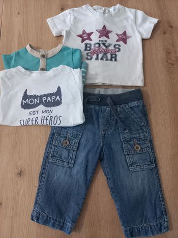 Ensemble pantalon t-shirts