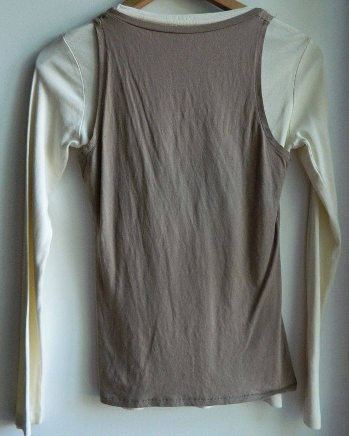 T shirt T 2 manches longues "Cache Cache" - photo numéro 3