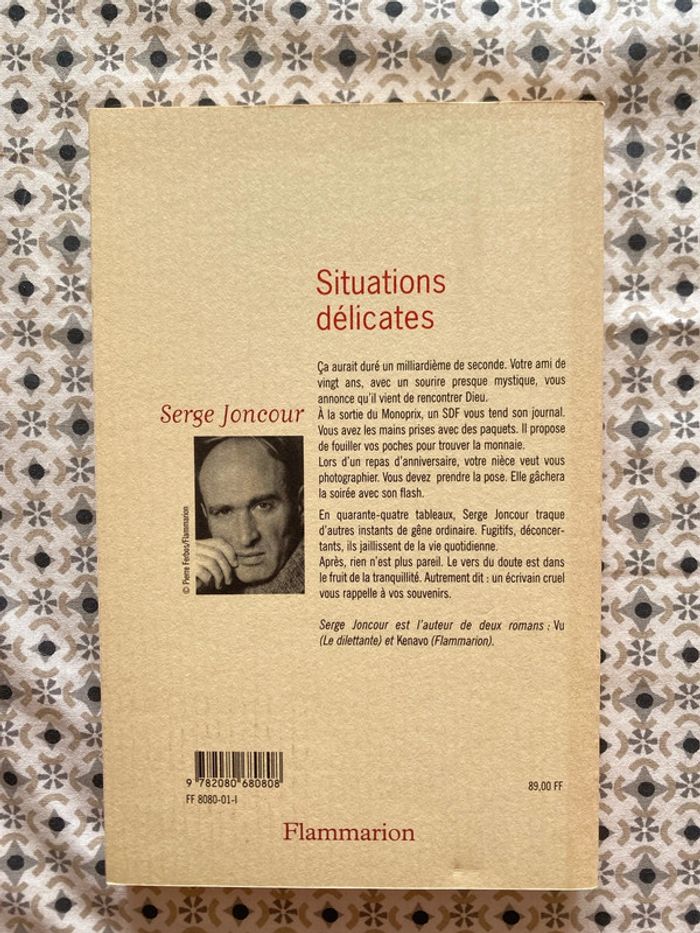 Situations délicates de Serge Joncour - photo numéro 2
