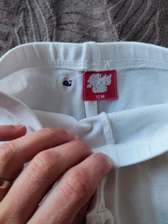 Lot de 3 shorts 12 mois fille - photo numéro 7