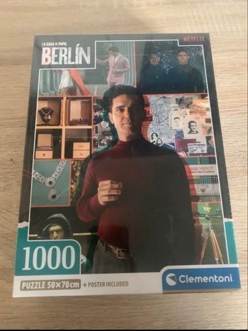 Puzzle 1000 pièces Clementoni - La Casa de Papel BERLÍN
