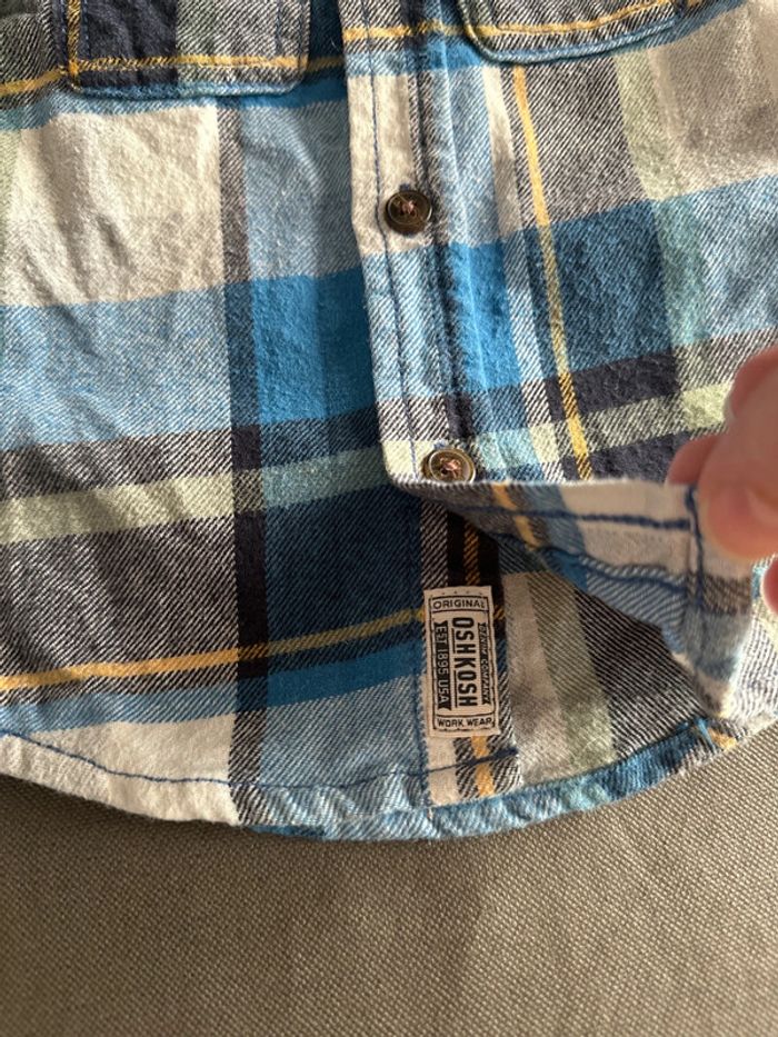 Chemise manches longues Oshkosh 24m - photo numéro 7