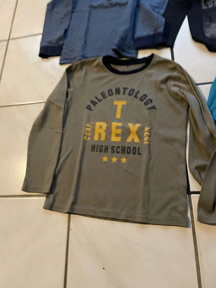 Lot de 4 tee-shirts manches longues garçon 10 ans - photo numéro 3