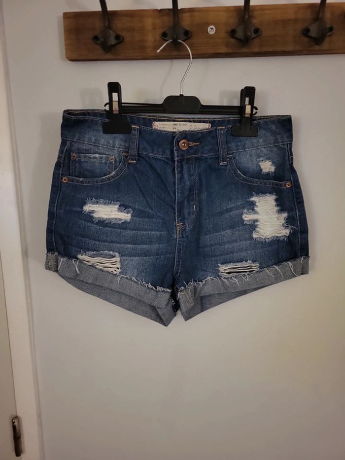 Jennyfer short jeans bleu Taille 34 xs
