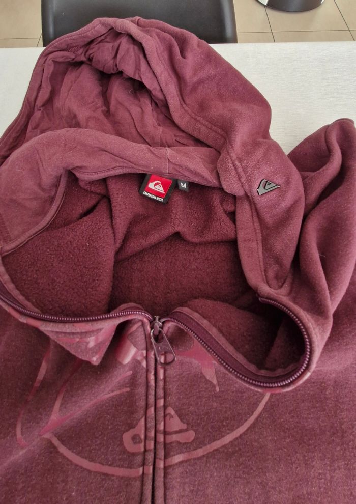 sweat zippé quicksilver - photo numéro 3