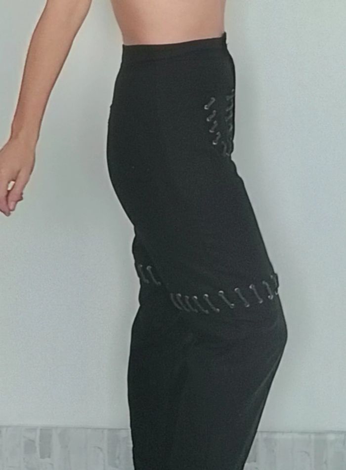Pantalon large taille haute punk taille 38/40 - photo numéro 5