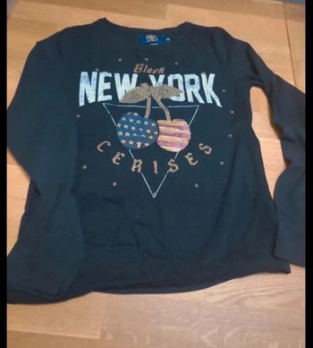 Teeshirt manches longues fille neuf