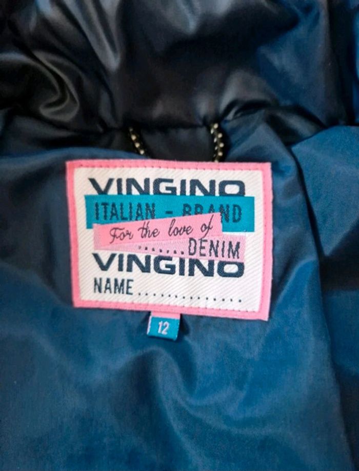 Manteau hiver fille Vingino bleu marine 12 ans - photo numéro 4