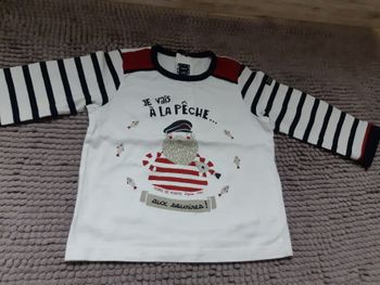 T-shirt ML Terre de Marins 18 mois