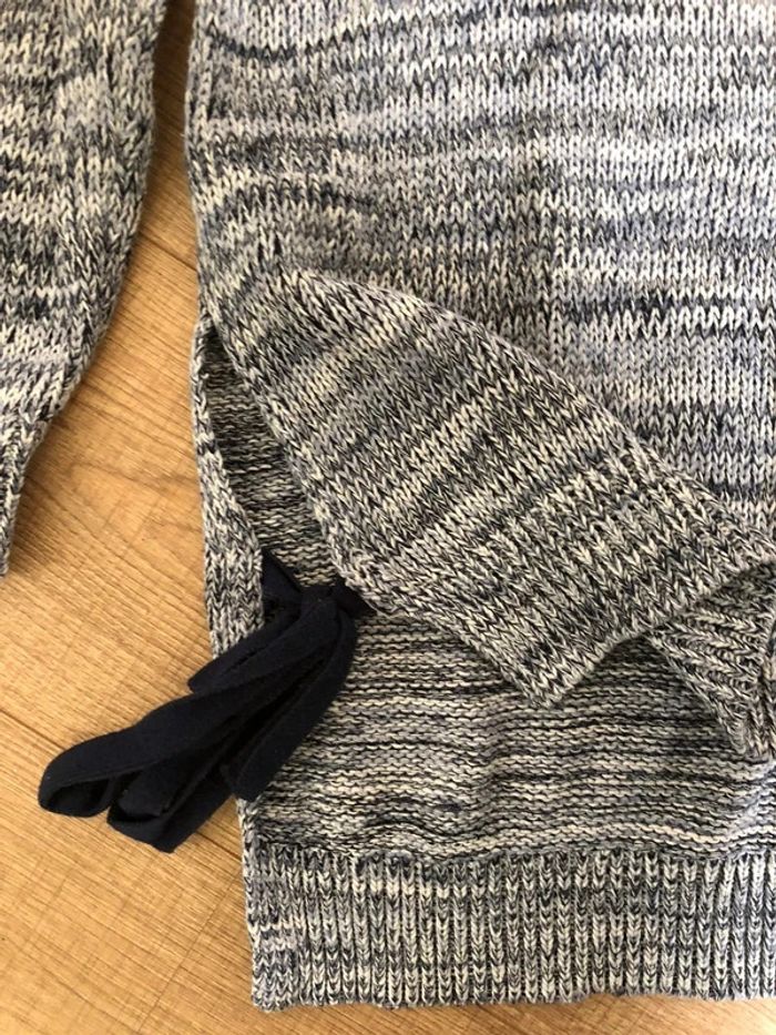 Pull bleu et blanc Mango taille M TBE - photo numéro 15