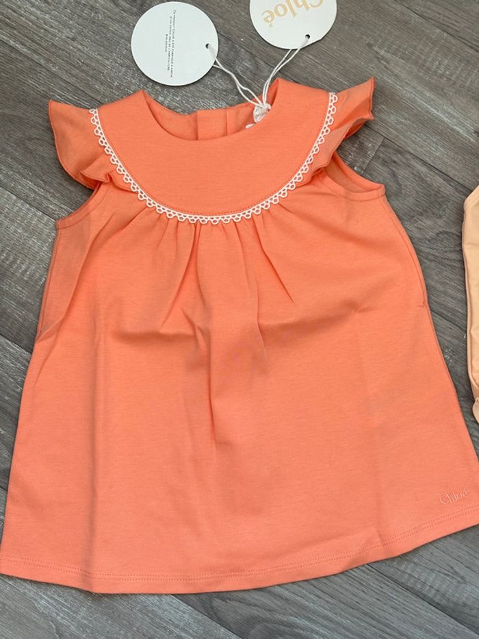 Robe et maillot de bain bébé fille 6 mois Chloé - photo numéro 2