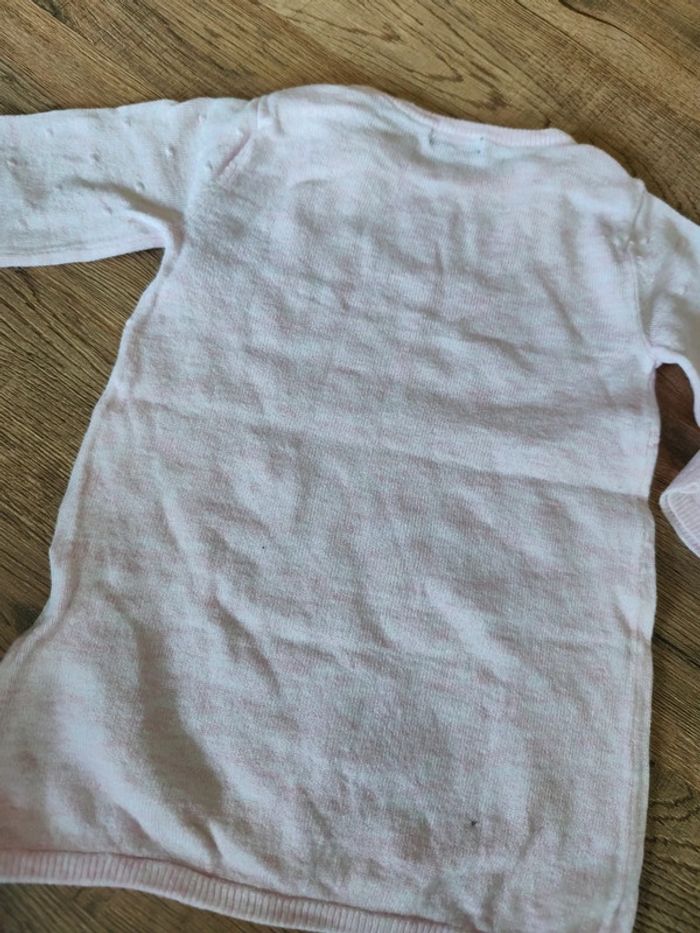 Robe rose longue légère bébé fille 6 mois - photo numéro 7