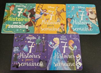 Lot de 5 livres 7 histoires pour la semaine