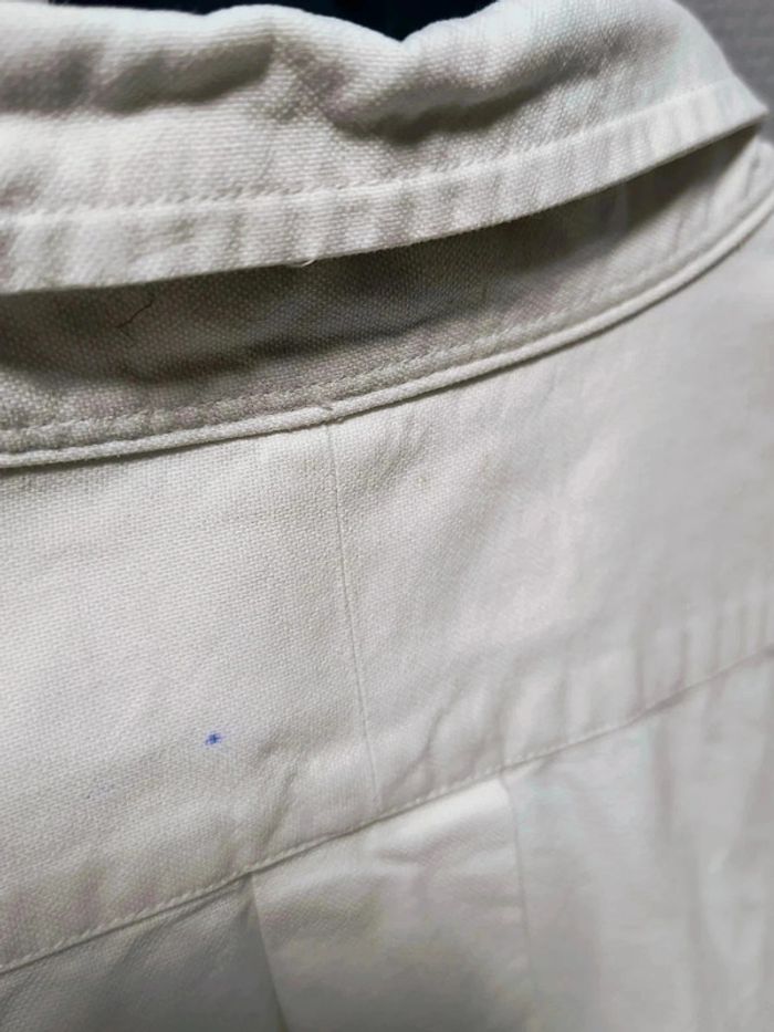Chemise Ralph Lauren Classic Fit Blanche Vintage Y2K – Logo Brodé – Coton Haut de Gamme - photo numéro 12