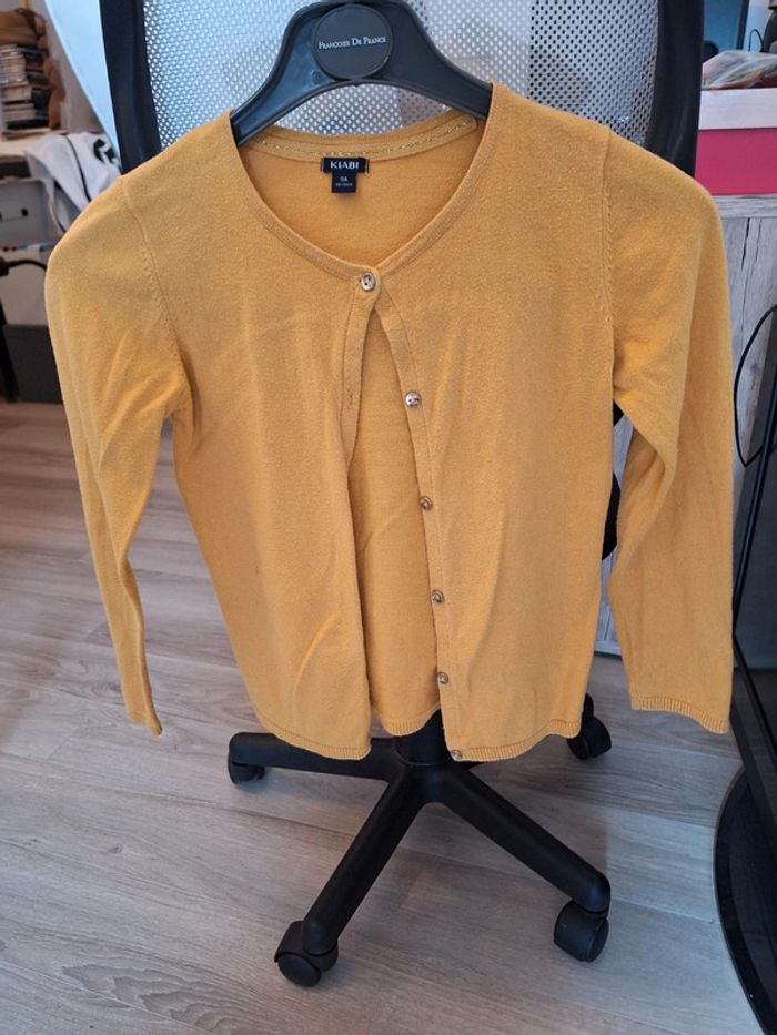 Gilet moutarde