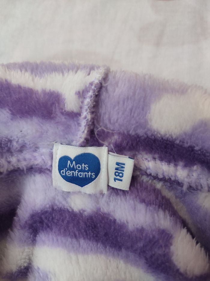 Surpyjama/Pyjamas chaud - Pingouin - 18 mois - Très bon état - Mots d'enfants - photo numéro 6