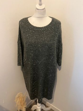 Robe en lainage à sequins Sandro S