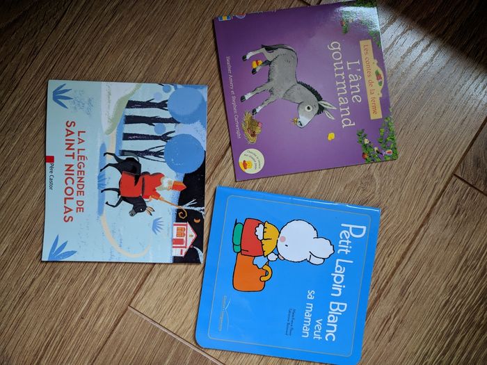 Lot de 3 minis livres