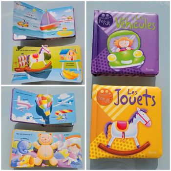 2 livres Mon Petit Pop-up : Les Véhicules 🚜 et Les Jouets 🤖 36