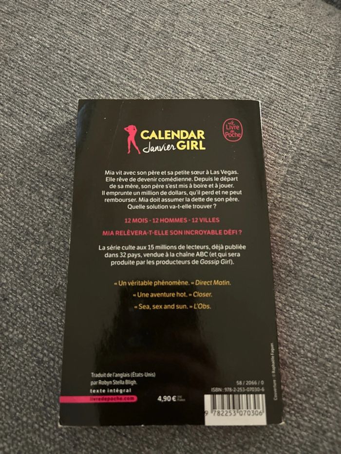 Calendar Janvier girl - photo numéro 2