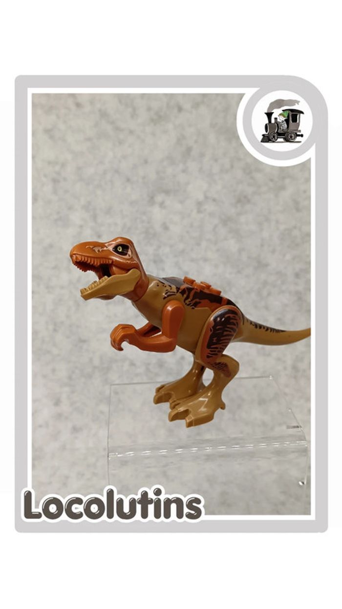 🚂 Figurine T-rex compatible lego